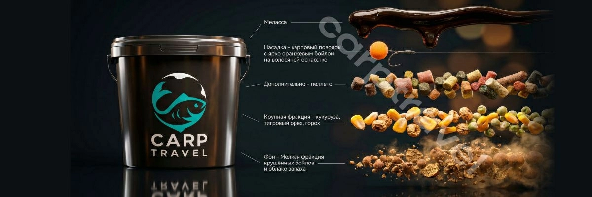 Идеальная прикормка на карпа Идеальная прикормка на карпа