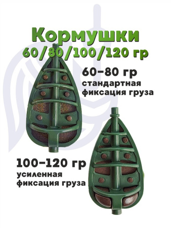 Флэт кормушка Tackle Fish Wide XL Flat Method 6