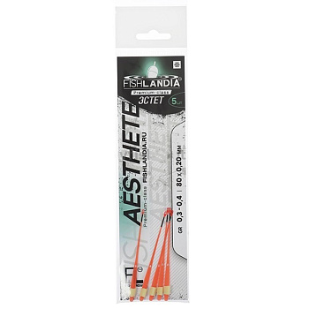 Кивок зимний лавсановый Fishlandia Эстет Оранж 100х0,20 мм 0,2-0,3 гр
