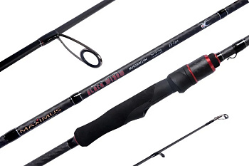 Спиннинг Maximus Black Widow-X Heavy Jig 23M 230 см / 7-35г (двухчастное)