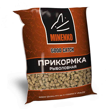 Пеллетс Minenko Good Catch Sweet corn 10мм 0,7 кг (Сладкая кукуруза)   Желтый