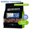 Бойлы тонущие GBS Baits Прикормочные Wild Plum 20мм 1 кг (Дикая Слива)