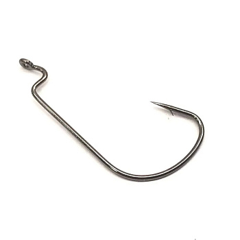 Крючок офсетный Рыболовная империя Fish_Emp OFFSET Size 1 Никель 5шт
