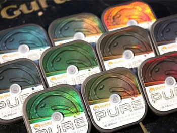 Леска Guru Pure Fluorocarbon  50м 0,81кг/0,10мм Прозрачный 