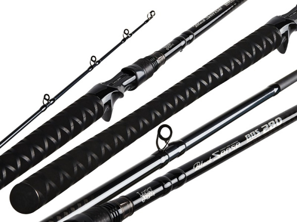 Спиннинг кастинговый Lucky John Black Sense BBS Cast 259 см.45-220гр (двухчастное)